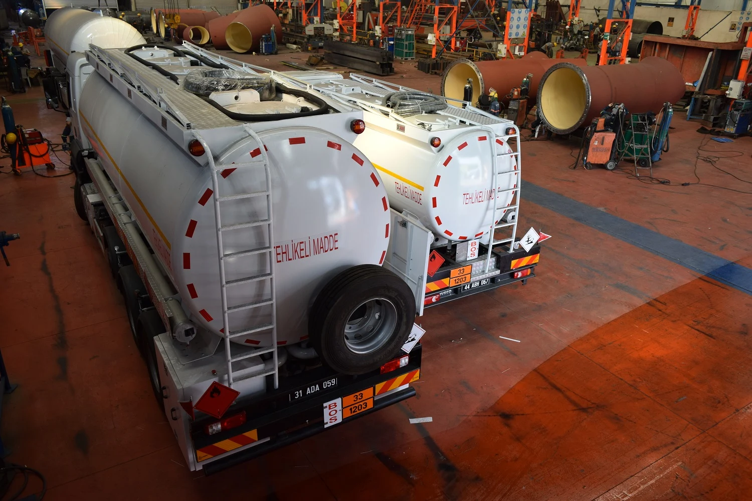 Akaryakıt Depolama ve Taşıma Tankları