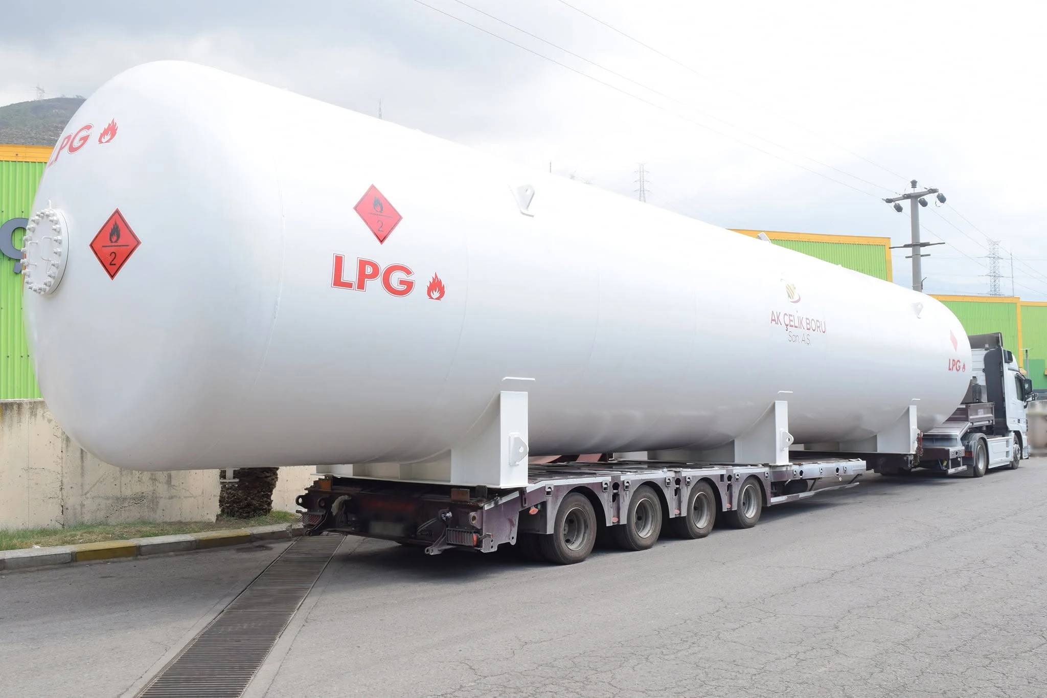 LPG Depolama ve Taşıma Tankları