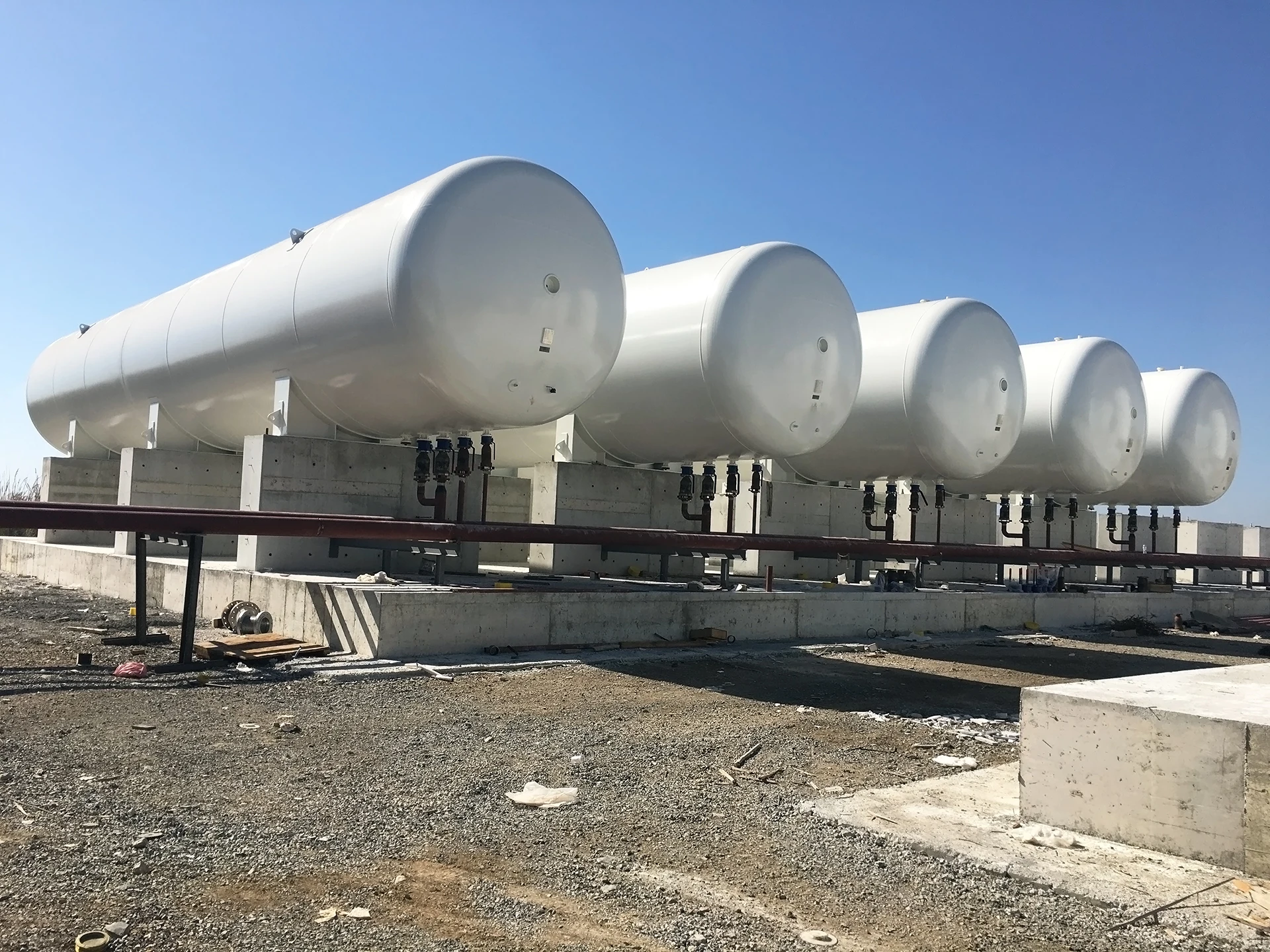 LPG Depolama ve Taşıma Tankları