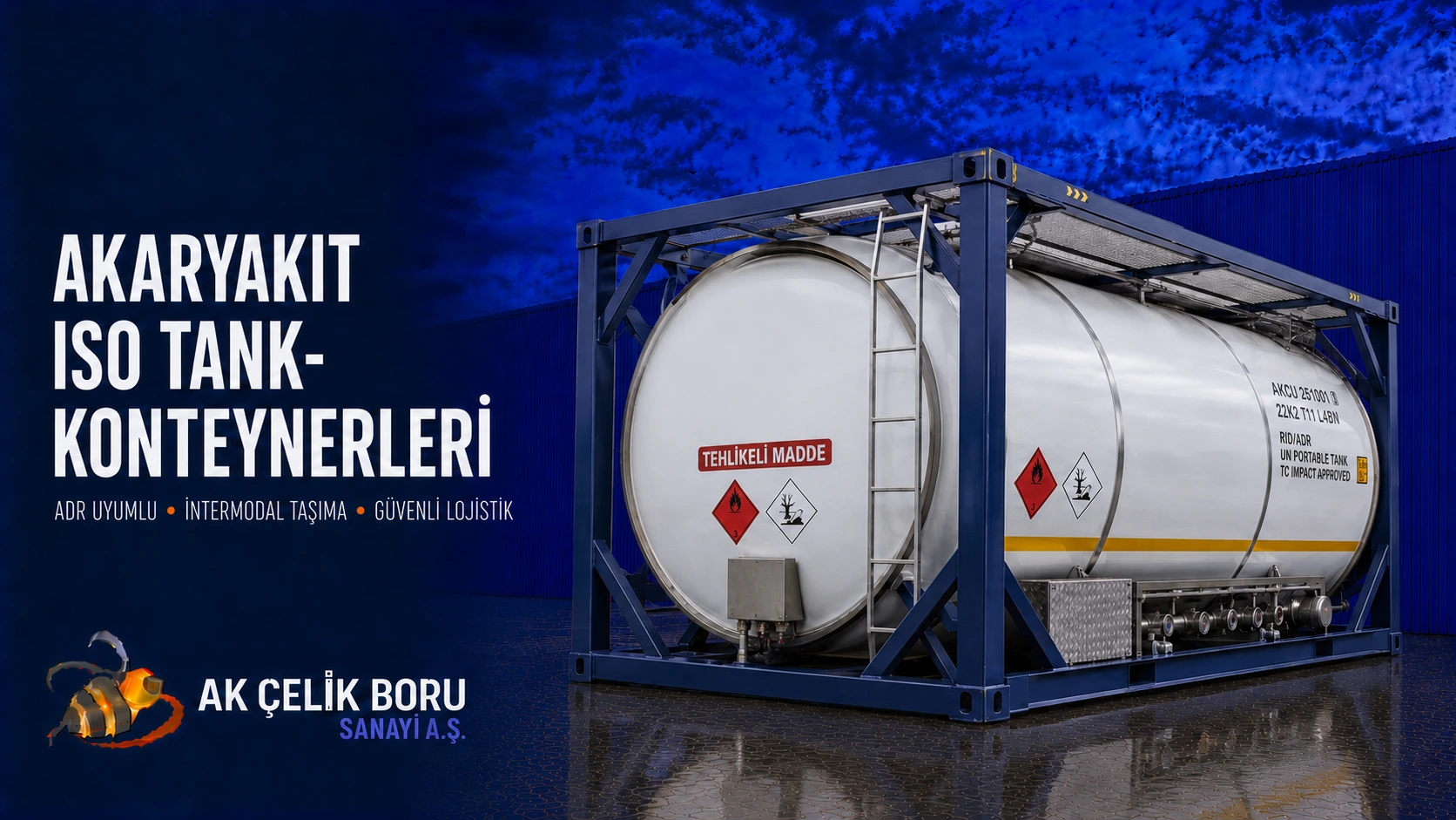 Akaryakıt ISO Tank-Konteynerleri