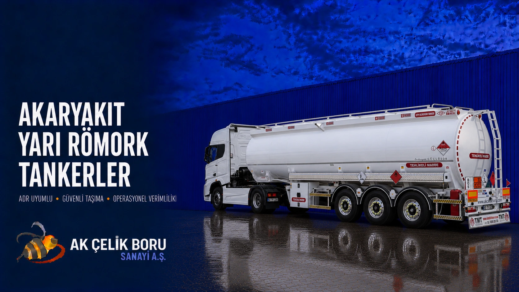 Akaryakıt Yarı Römork Tankerler