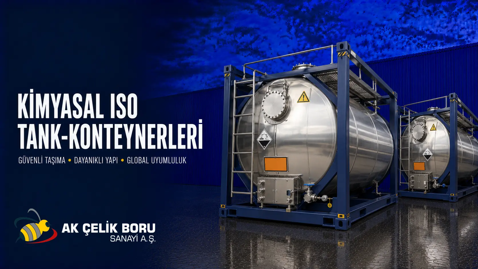 Kimyasal ISO Tank-Konteynerleri