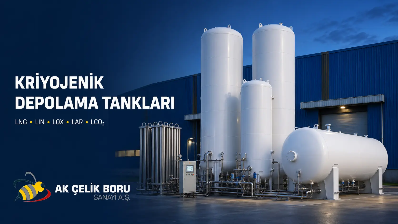 Kriyojenik Depolama Tankları