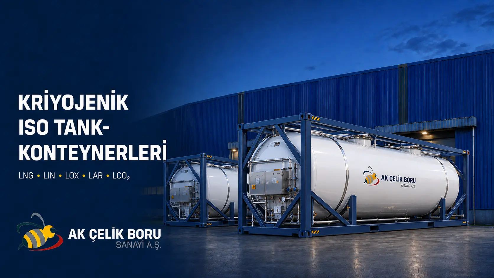 Kriyojenik ISO Tank-Konteynerleri