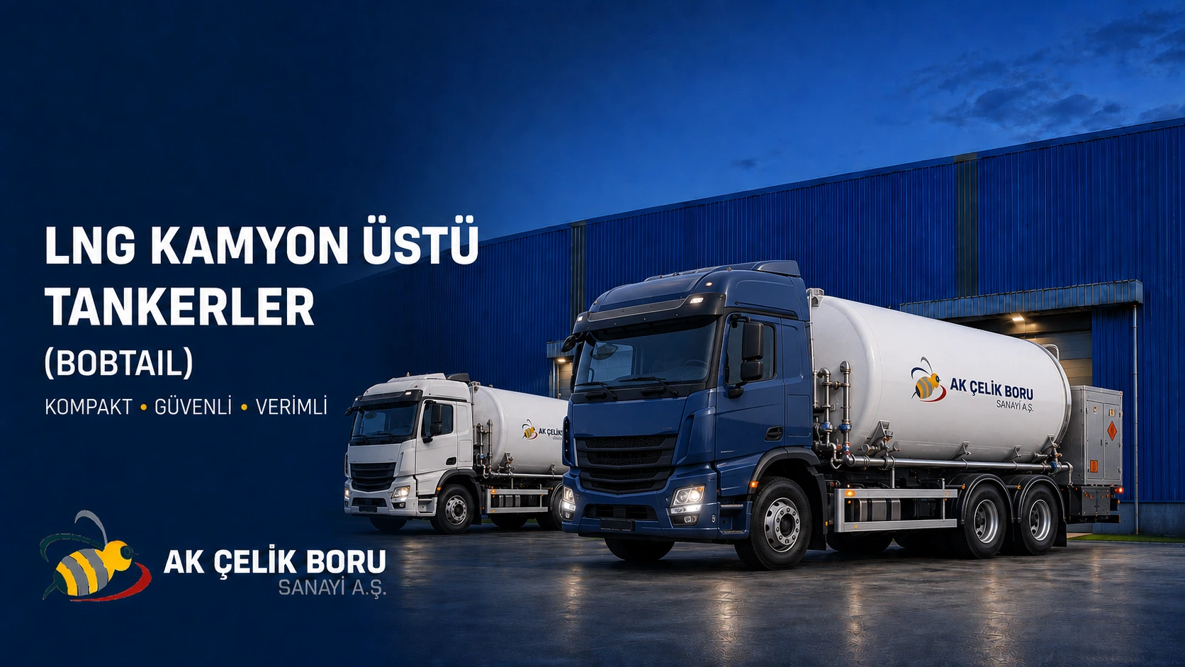 LNG Kamyon Üstü Tankerler (Bobtail)