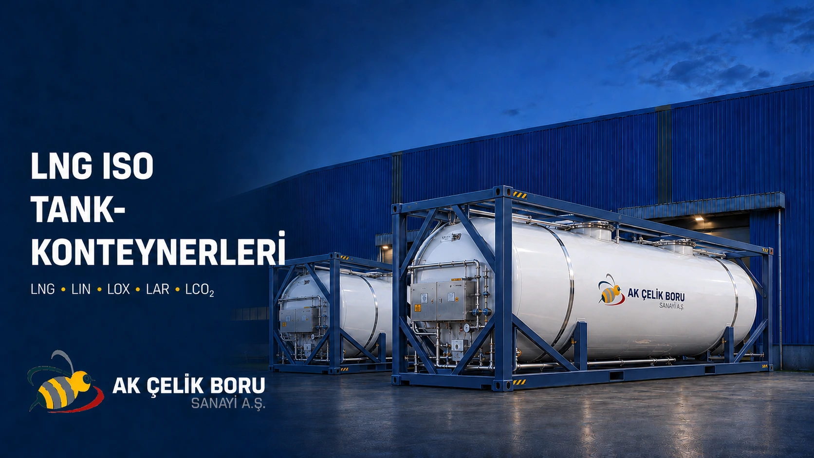 LNG ISO Tank-Konteynerleri