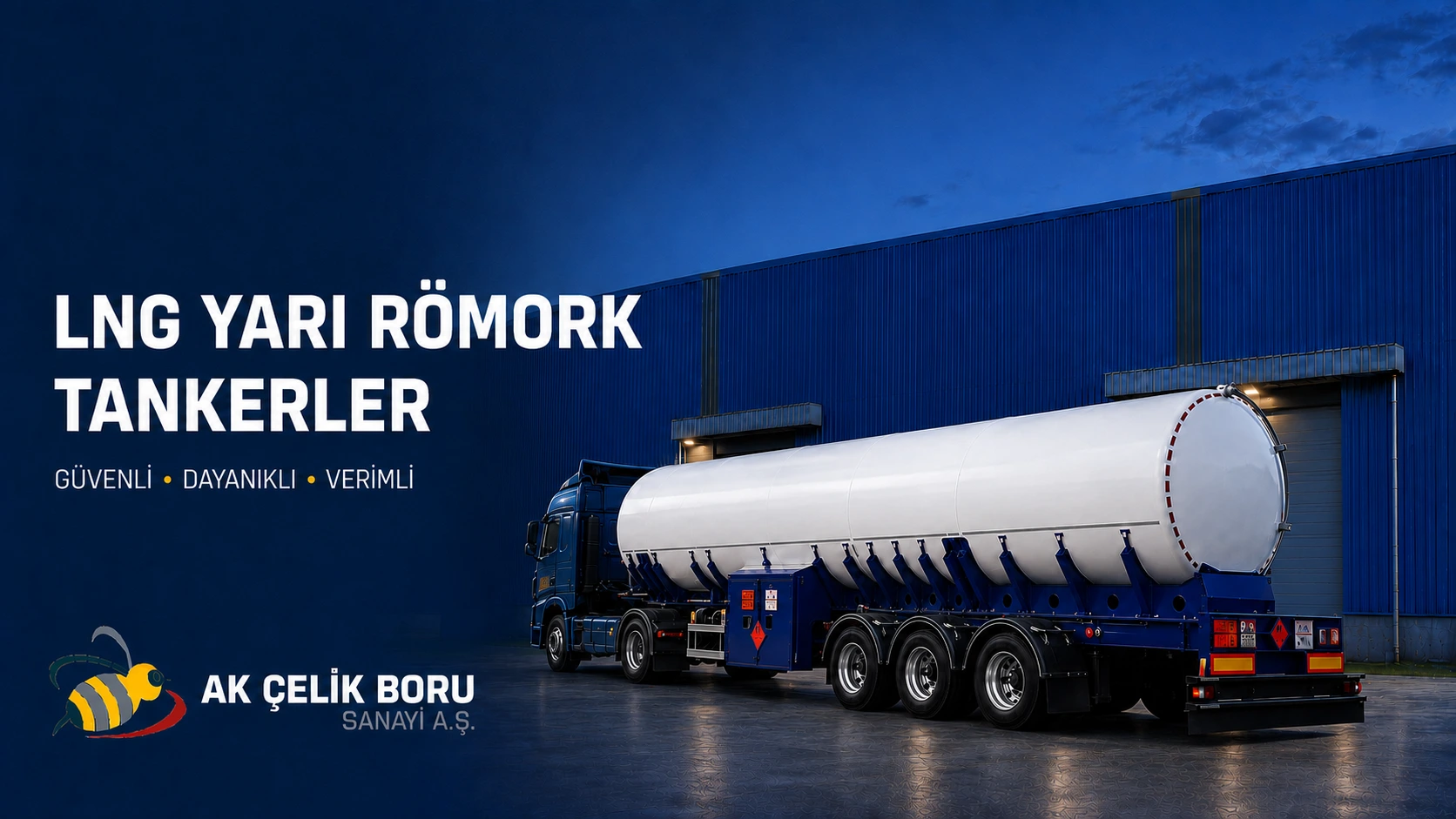 LNG Yarı Römork Tankerler