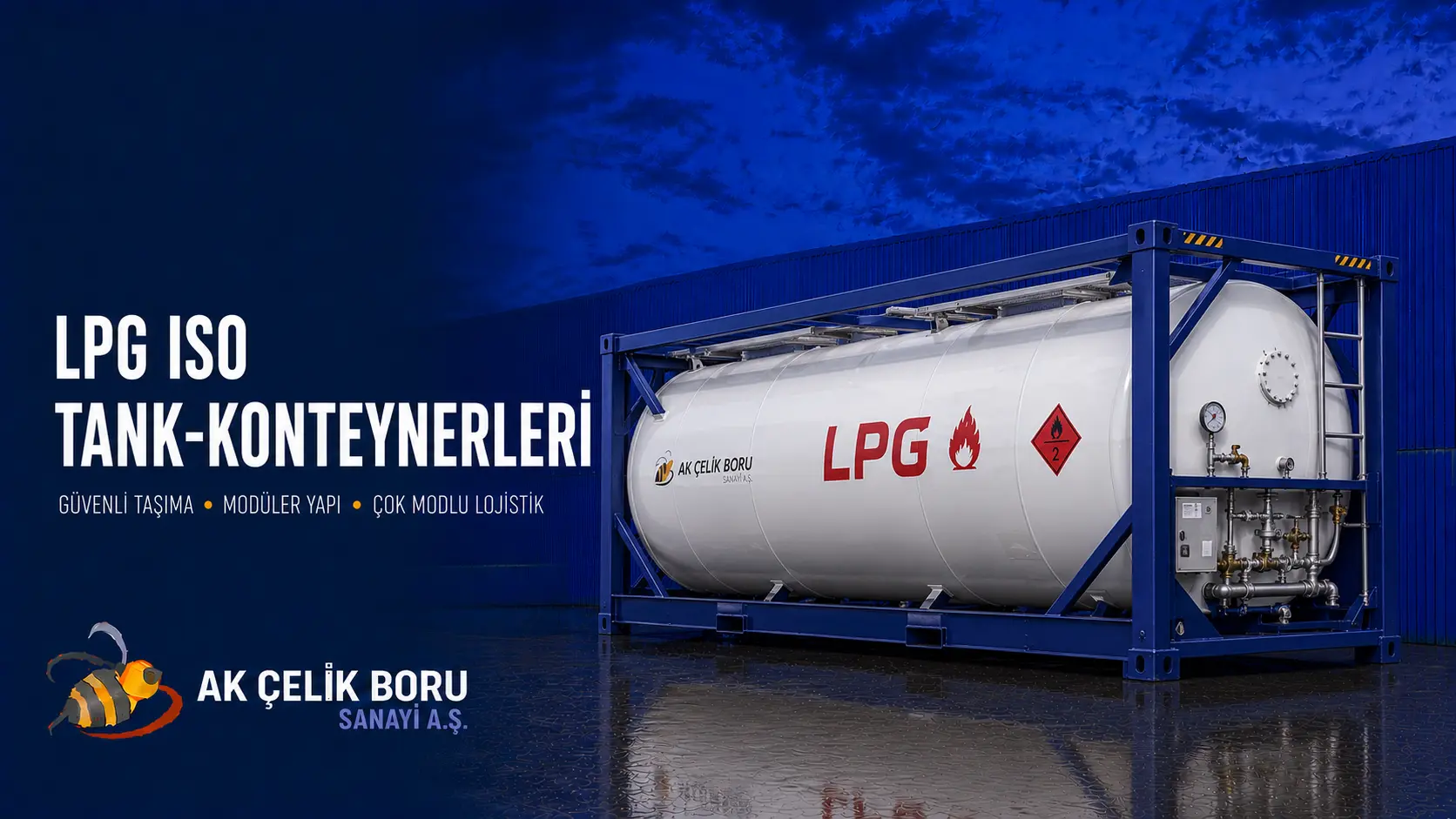 LPG ISO Tank-Konteynerleri
