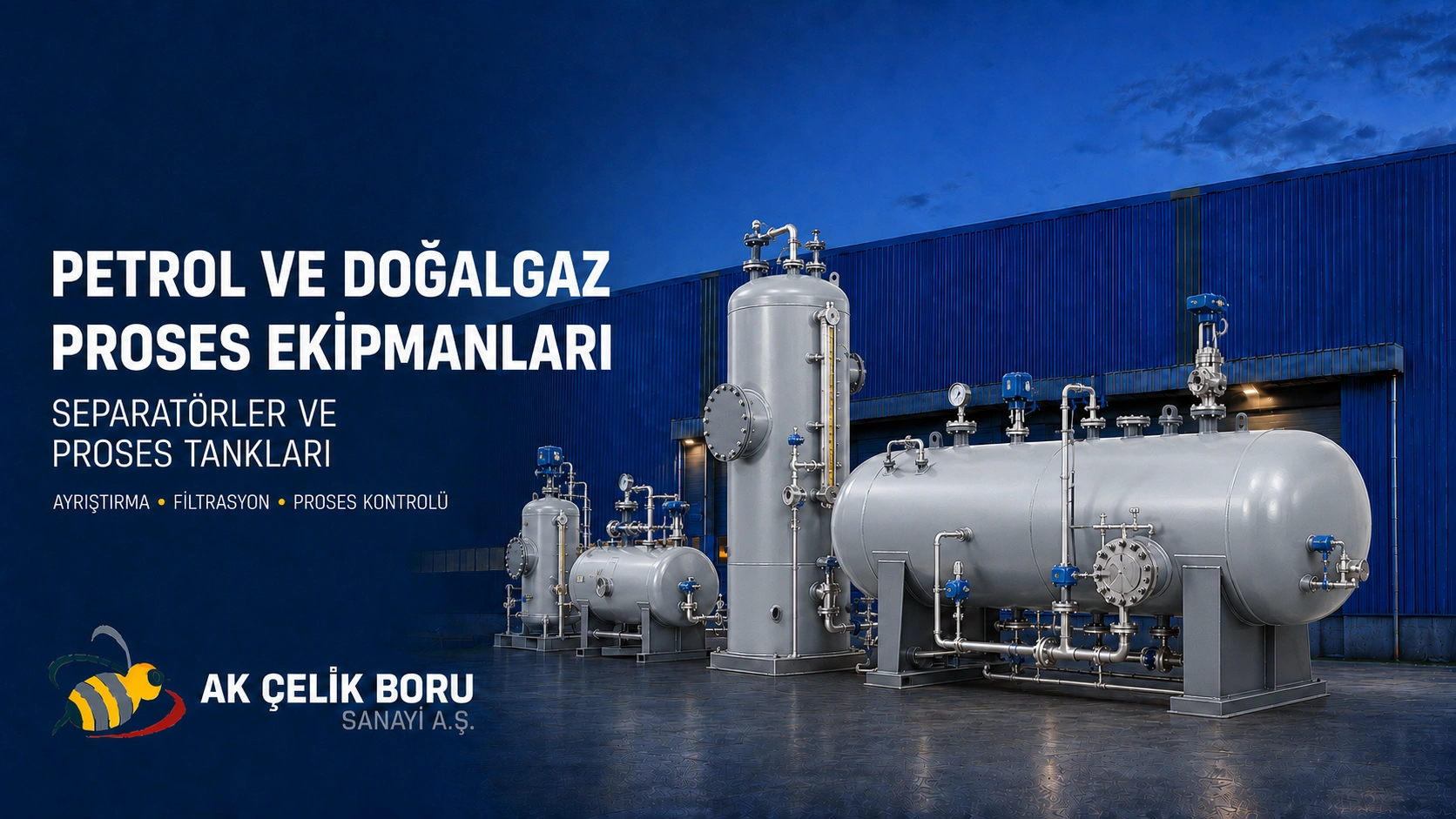 Separatörler ve Proses Tankları