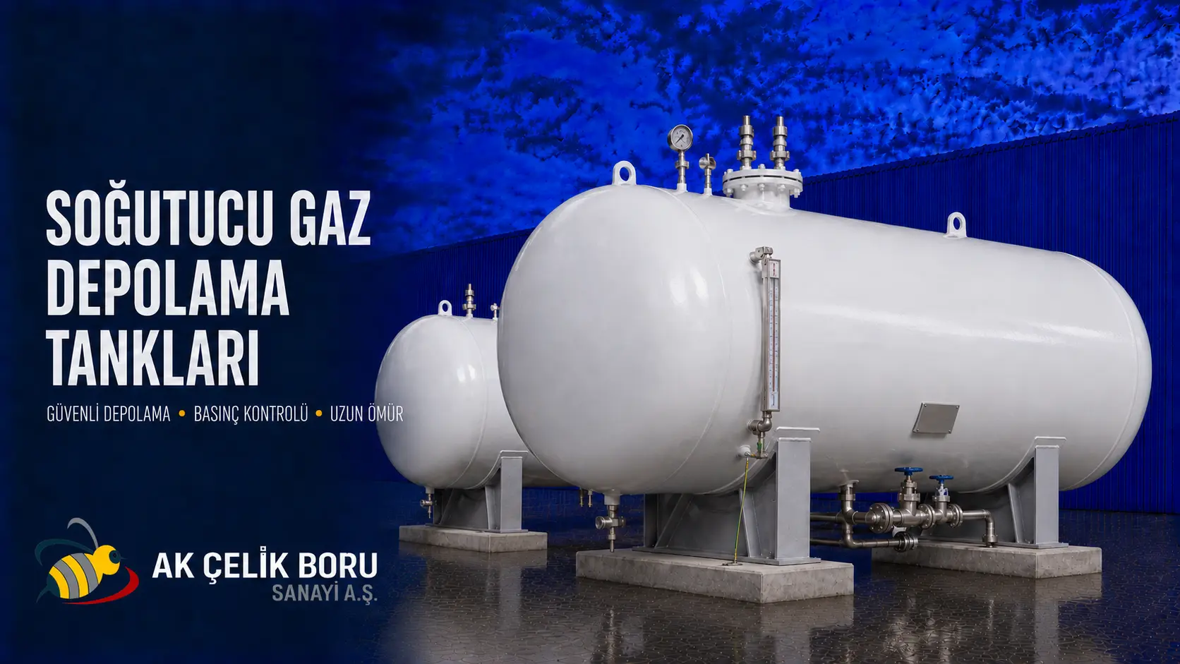 Soğutucu Gaz Depolama Tankları