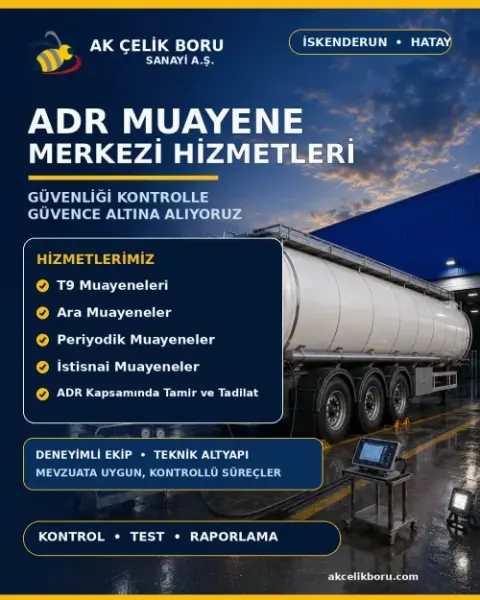 ADR Muayene Merkezi Hizmetleri