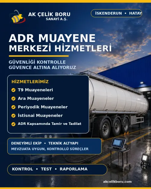 ADR Muayene Merkezi Hizmetleri
