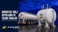 Amonyak (NH₃) Depolama ve Taşıma Tankları 3