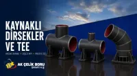 Kaynaklı Dirsekler ve Tee 3